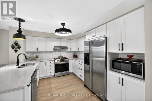 23 Abaca Way, Ottawa, ON - Indoor Photo Showing Kitchen With Double Sink With Upgraded Kitchen