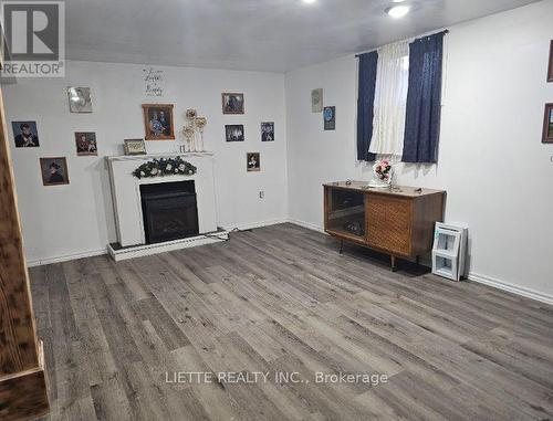 BASEMENT WITH ELECTRIC FIREPLACE - 823 Bedford Street N, Cornwall, ON - Indoor