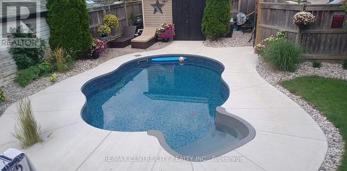 32 Third Avenue, St. Thomas, ON - Outdoor With In Ground Pool With Deck Patio Veranda