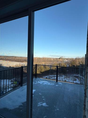 Balcony - 401-85 Rue Janine-Sutto, Cowansville, QC -  With View