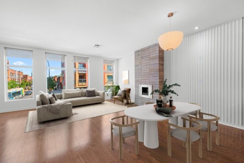 Dining room - 6426 Boul. St-Laurent, Montréal (Rosemont/La Petite-Patrie), QC - Indoor Photo Showing Living Room