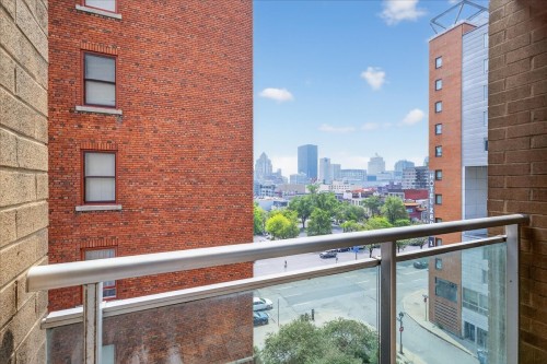 Balcony - 703-88 Rue Charlotte, Montréal (Ville-Marie), QC - Outdoor With Balcony With Exterior