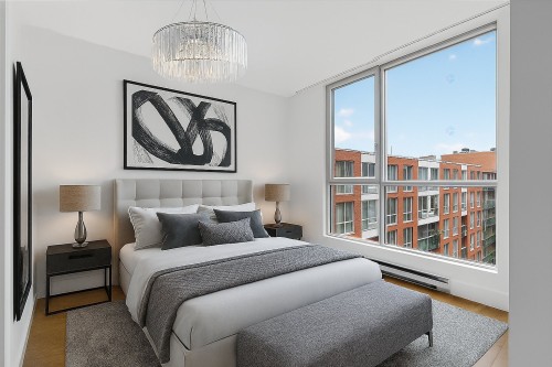 Master Bedroom - 703-88 Rue Charlotte, Montréal (Ville-Marie), QC - Indoor Photo Showing Bedroom