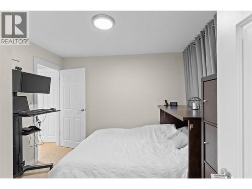 Den/office in the in-law suite - 11609 Upper Summit Drive, Coldstream, BC - Indoor Photo Showing Bedroom