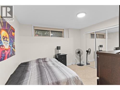 Bedroom in the in-law suite - 11609 Upper Summit Drive, Coldstream, BC - Indoor Photo Showing Bedroom