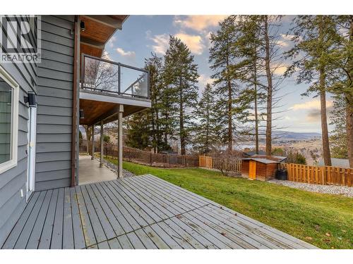 11609 Upper Summit Drive, Coldstream, BC - Outdoor With Deck Patio Veranda