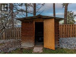 Garden shed in backyard - 