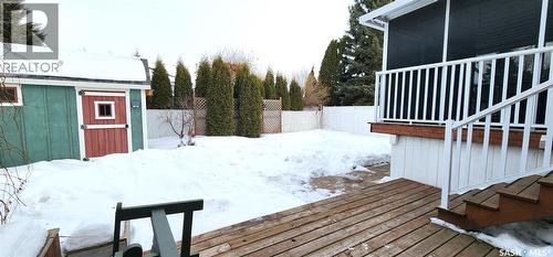 247 Blackburn Crescent, Saskatoon, SK - Outdoor With Deck Patio Veranda With Exterior
