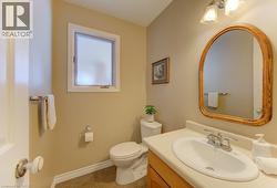 Main floor 2 pc bathroom - 