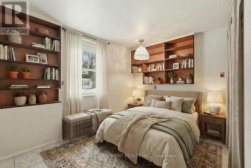 Virtually Staged - 92 Gary Avenue, Hamilton, ON - Indoor Photo Showing Bedroom