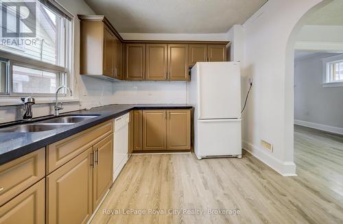 18 Shanley Street, Kitchener, ON - Indoor Photo Showing Kitchen With Double Sink