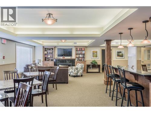 660 Lequime Road Unit# 405, Kelowna, BC - Indoor Photo Showing Dining Room