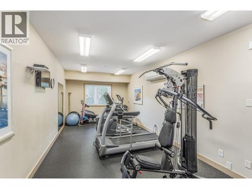 660 Lequime Road Unit# 405, Kelowna, BC - Indoor Photo Showing Gym Room
