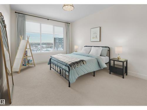 4183 Cameron Heights Pt Nw, Edmonton, AB - Indoor Photo Showing Bedroom