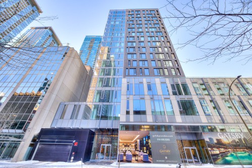 Extérieur - 908-1200 Rue Drummond, Montréal (Ville-Marie), QC - Outdoor With Facade