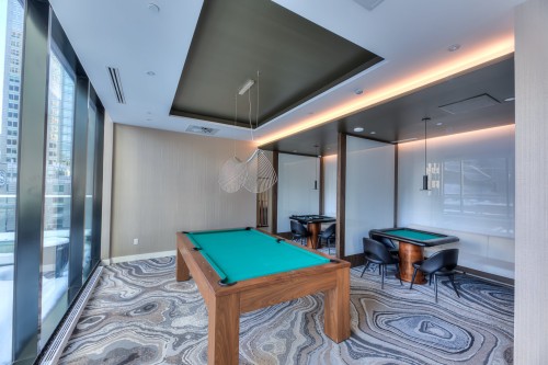 Salle communautaire - 908-1200 Rue Drummond, Montréal (Ville-Marie), QC - Indoor Photo Showing Other Room