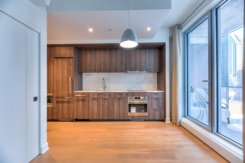 Cuisine - 908-1200 Rue Drummond, Montréal (Ville-Marie), QC - Indoor Photo Showing Other Room