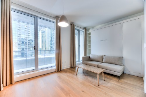 Chambre à coucher - 908-1200 Rue Drummond, Montréal (Ville-Marie), QC - Indoor