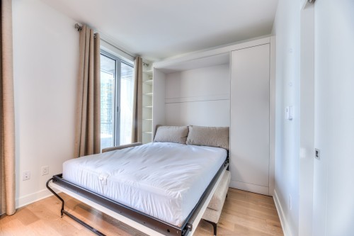 Chambre à coucher - 908-1200 Rue Drummond, Montréal (Ville-Marie), QC - Indoor Photo Showing Bedroom