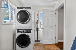 Back laundry / storage room, off kitchen - 