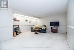 recroom with fireplace - 