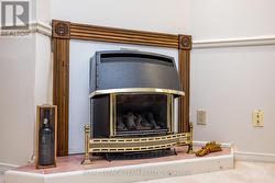 downstairs fireplace - 