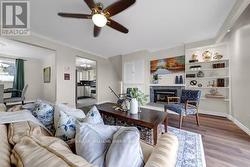 Propane Fireplace with Built-Ins - 