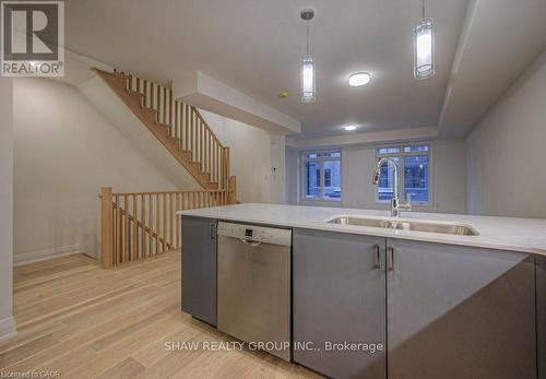 8 - 258 Hespeler Road, Cambridge, ON - Indoor Photo Showing Kitchen With Double Sink