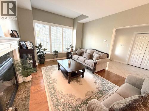 1041 Eagle Drive, Prince Rupert, BC - Indoor Photo Showing Living Room With Fireplace