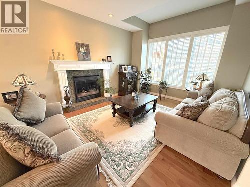 1041 Eagle Drive, Prince Rupert, BC - Indoor Photo Showing Living Room With Fireplace