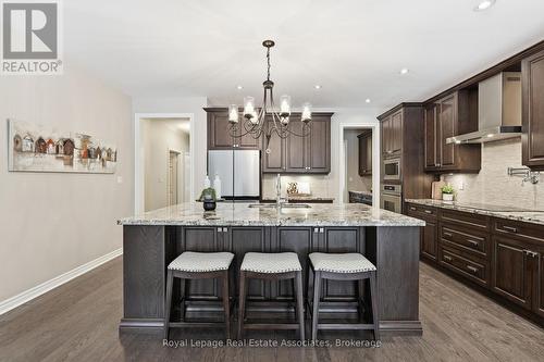 290 Eaton Street, Halton Hills, ON - Indoor Photo Showing Kitchen With Upgraded Kitchen