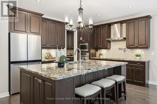290 Eaton Street, Halton Hills, ON - Indoor Photo Showing Kitchen With Upgraded Kitchen