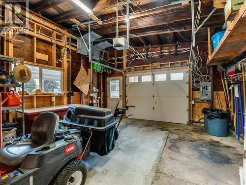 8480 Highway 22A, Trail, BC - Indoor Photo Showing Garage
