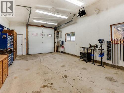 8480 Highway 22A, Trail, BC - Indoor Photo Showing Garage