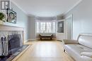 290 Laird Drive, Toronto, ON  - Indoor Photo Showing Living Room With Fireplace 
