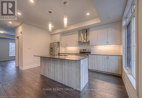 34 - 258 Hespeler Road, Cambridge, ON - Indoor Photo Showing Kitchen With Stainless Steel Kitchen With Upgraded Kitchen