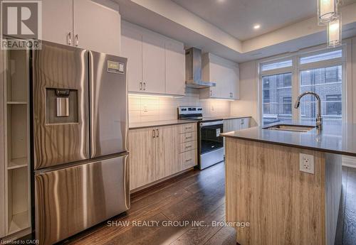 34 - 258 Hespeler Road, Cambridge, ON - Indoor Photo Showing Kitchen With Stainless Steel Kitchen