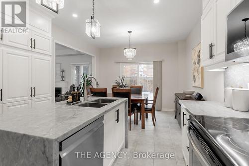 13 Smoothwater Street, Brampton, ON - Indoor Photo Showing Kitchen With Double Sink