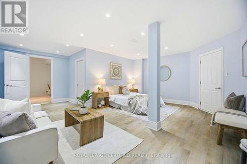 Basement Bedroom - 100 Virtue Crescent, Vaughan, ON - Indoor Photo Showing Living Room