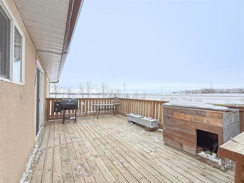 49084 Service Road, Brandon, MB - Outdoor With Deck Patio Veranda With Exterior