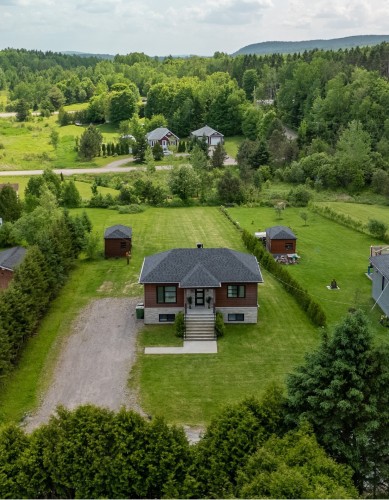 Photo aérienne - 225 Rue Des Pivoines, Mont-Laurier, QC - Outdoor With View
