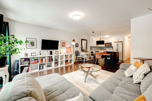 Living Room - 102-2078 Rue Lespérance, Montréal (Ville-Marie), QC - Indoor Photo Showing Living Room