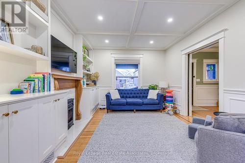 23 Fairholt Road N, Hamilton, ON - Indoor With Fireplace