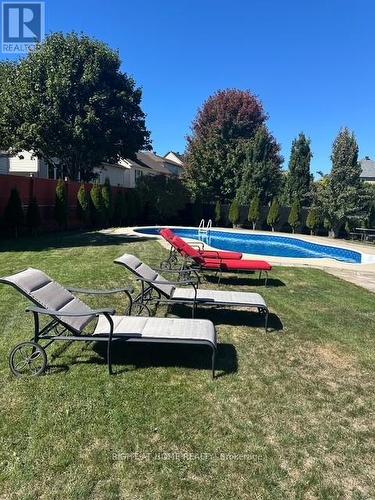 523 Landswood Way, Ottawa, ON - Outdoor With In Ground Pool With Backyard