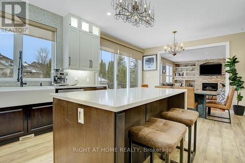 523 Landswood Way, Ottawa, ON - Indoor With Fireplace