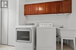 main floor laundry with entrance to outside - 