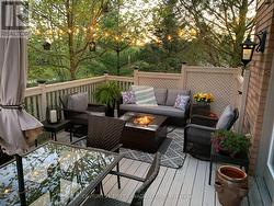 Summer rear elevated deck - 