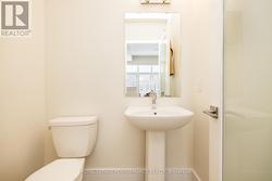 Main level powder room - 