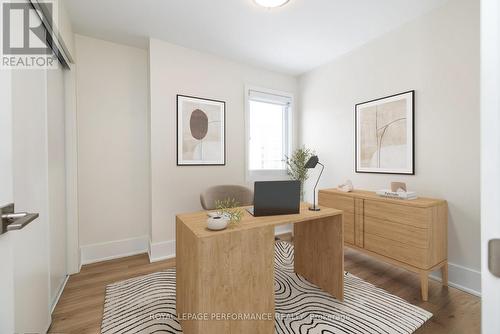 Third bedroom (currently used as an office) - 225 Makadewa Private, Ottawa, ON - Indoor Photo Showing Office