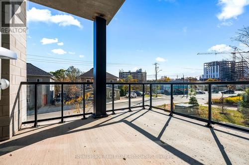 Private Balcony - 209 - 42 Mill Street, Halton Hills, ON - Outdoor With Balcony With Exterior